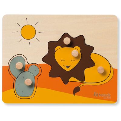 Hauck Drevené puzzle – Lev Hauck Drevené puzzle – Lev