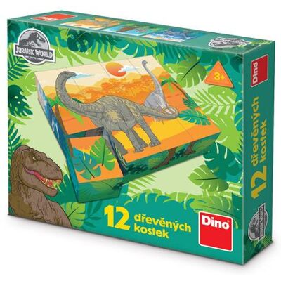 Dino Jurský svet licenčné kocky Dino Jurský svet licenčné kocky