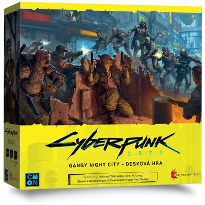 Asmodee Cyberpunk 2077: Gangy Night City – Dosková hra Asmodee Cyberpunk 2077: Gangy Night City – Dosková hra