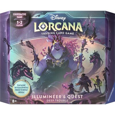 Ravensburger Disney Lorcana: Ursula's Return Illumineer's Quest Deep Trouble Ravensburger Disney Lorcana: Ursula's Return Illumineer's Quest Deep Trouble