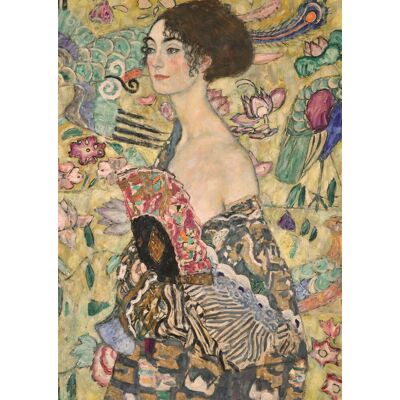 Ravensburger 120011323 Gustáv Klimt: Dáma s vejárom Ravensburger 120011323 Gustáv Klimt: Dáma s vejárom