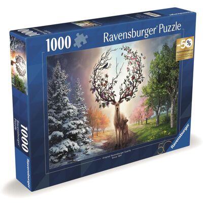 Ravensburger 120010883 Veľkolepý jeleň a 4-ročné obdobia Ravensburger 120010883 Veľkolepý jeleň a 4-ročné obdobia