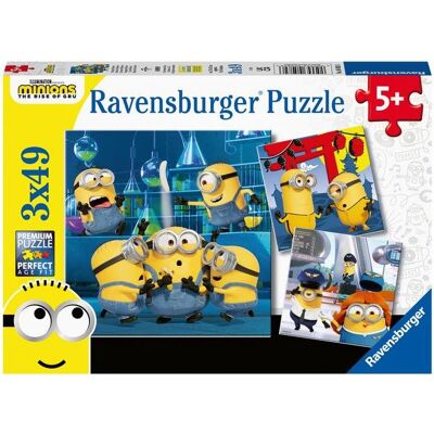 Ravensburger puzzle 050826 Mimoni 2 3× 49 dielikov Ravensburger puzzle 050826 Mimoni 2 3× 49 dielikov