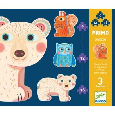 Djeco Puzzle pre najmenších – V lese Djeco Puzzle pre najmenších – V lese