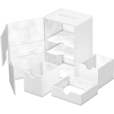 Ultimate Guard Twin Flip`n`Tray 160+ XenoSkin Monocolor White Ultimate Guard Twin Flip`n`Tray 160+ XenoSkin Monocolor White
