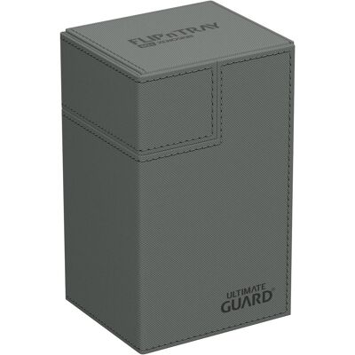 Ultimate Guard Flip`n`Tray 80+ XenoSkin Monocolor Grey Ultimate Guard Flip`n`Tray 80+ XenoSkin Monocolor Grey