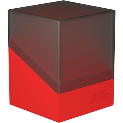 Ultimate Guard Boulder Deck Case 100+ SYNERGY Black/Red Ultimate Guard Boulder Deck Case 100+ SYNERGY Black/Red