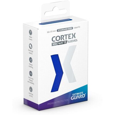 Ultimate Guard – obaly na karty – Cortex Sleeves Standard Size Matte Blue 100 ks Ultimate Guard – obaly na karty – Cortex Sleeves Standard Size Matte Blue 100 ks