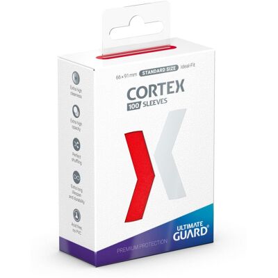 Ultimate Guard – obaly na karty – Cortex Sleeves Standard Size Red 100 ks Ultimate Guard – obaly na karty – Cortex Sleeves Standard Size Red 100 ks