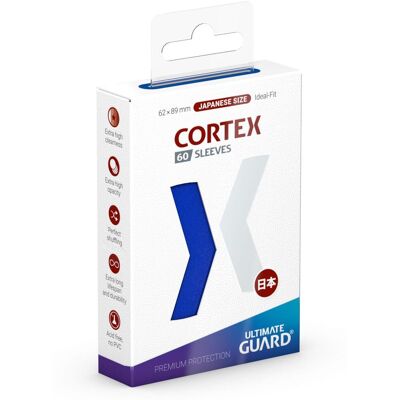 Ultimate Guard – obaly na karty – Cortex Sleeves Japanese Size Blue 60 ks Ultimate Guard – obaly na karty – Cortex Sleeves Japanese Size Blue 60 ks