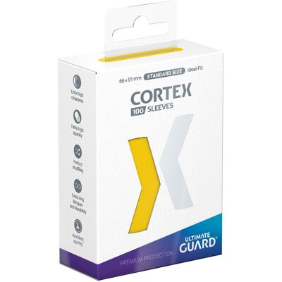 Ultimate Guard – obaly na karty – Cortex Sleeves Standard Size Yellow 100 ks Ultimate Guard – obaly na karty – Cortex Sleeves Standard Size Yellow 100 ks