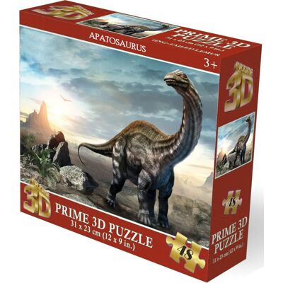 PRiME 3D Puzzle s 3D efektom 48 dielikov Apatosaurus PRiME 3D Puzzle s 3D efektom 48 dielikov Apatosaurus