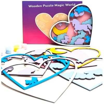 BusyKids Wooden Puzzle Magic World BusyKids Wooden Puzzle Magic World