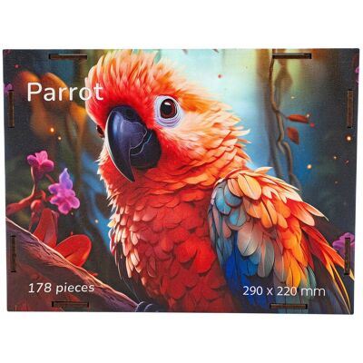 BusyKids Wooden Puzzle Parrot BusyKids Wooden Puzzle Parrot