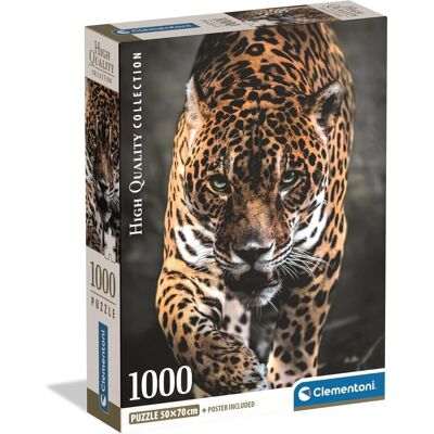 Clementoni Chůze jaguára 1000 dílků Clementoni Chůze jaguára 1000 dílků