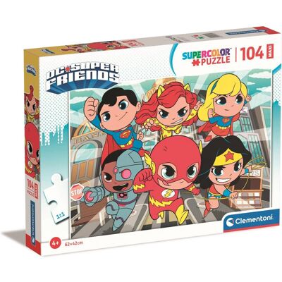 Clementoni DC Super Friends MAXI 104 dílků Clementoni DC Super Friends MAXI 104 dílků