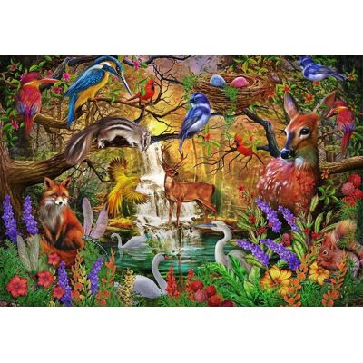 BLUEBIRD Puzzle Zlatý les 1000 dielikov BLUEBIRD Puzzle Zlatý les 1000 dielikov