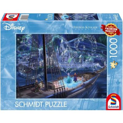 SCHMIDT Puzzle Disney Frozen: Láska a mágia 1000 dielikov SCHMIDT Puzzle Disney Frozen: Láska a mágia 1000 dielikov