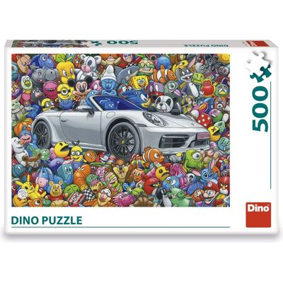 Dino Erikove hračky 500 dielikov Dino Erikove hračky 500 dielikov
