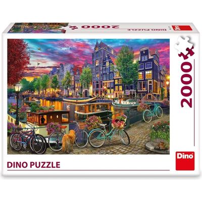 Dino Maľovaný Amsterdam 2000 dielikov Dino Maľovaný Amsterdam 2000 dielikov