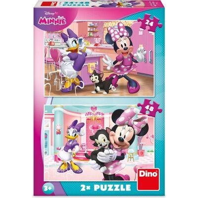 Dino Minnie a Figaro 2 v 1, 24 + 48 dielikov Dino Minnie a Figaro 2 v 1, 24 + 48 dielikov