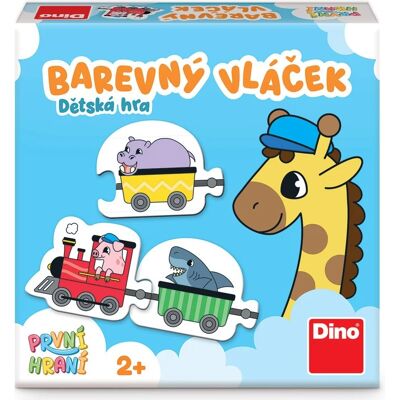 Dino Moje prvé hry: Farebný vláčik Dino Moje prvé hry: Farebný vláčik