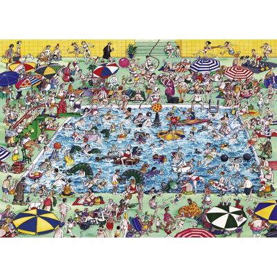 HEYE Puzzle Cartoon Classics: Zchlaďte se 1000 dílků HEYE Puzzle Cartoon Classics: Zchlaďte se 1000 dílků