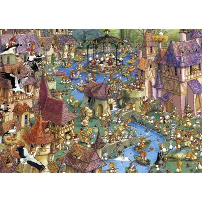 HEYE Puzzle Králičkov 1000 dielikov HEYE Puzzle Králičkov 1000 dielikov