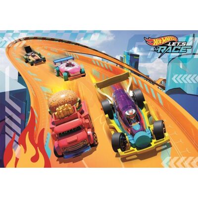 CLEMENTONI Hot Wheels MAXI 24 dielikov CLEMENTONI Hot Wheels MAXI 24 dielikov