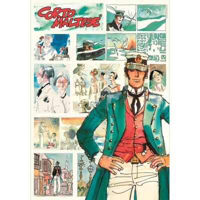 CLEMENTONI Corto Maltese: Dobrodružný námorník 1000 dielikov CLEMENTONI Corto Maltese: Dobrodružný námorník 1000 dielikov