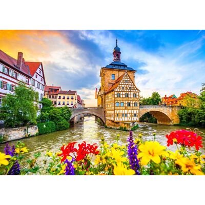 ENJOY Puzzle Staré mesto Bamberg, Nemecko 1000 dielikov ENJOY Puzzle Staré mesto Bamberg, Nemecko 1000 dielikov