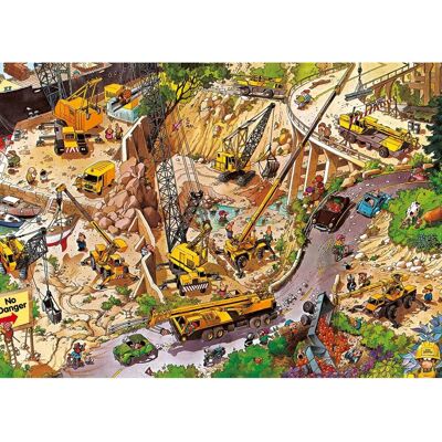 HEYE Puzzle Lamač zámků Tonio 1000 dílků HEYE Puzzle Lamač zámků Tonio 1000 dílků