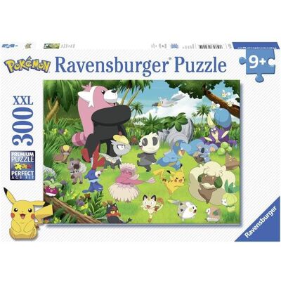 Ravensburger puzzle 132454 Rozšantení Pokémoni 300 dielikov Ravensburger puzzle 132454 Rozšantení Pokémoni 300 dielikov
