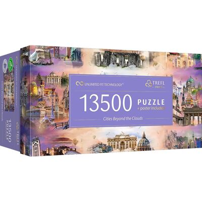 TREFL puzzle UFT Mestá za oblakmi 13 500 dielikov TREFL puzzle UFT Mestá za oblakmi 13 500 dielikov