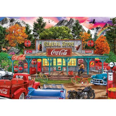 Schmidt Puzzle Obchodík s Coca Colou 1000 dielikov Schmidt Puzzle Obchodík s Coca Colou 1000 dielikov