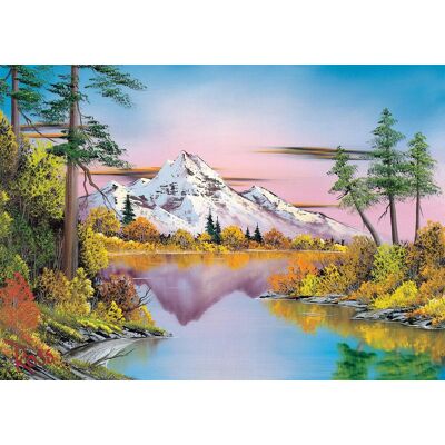 Schmidt Puzzle Bob Ross Odrazy 1000 dielikov Schmidt Puzzle Bob Ross Odrazy 1000 dielikov