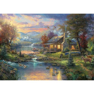 Schmidt Puzzle v plechovej krabičke Raj prírody 500 dielikov Schmidt Puzzle v plechovej krabičke Raj prírody 500 dielikov