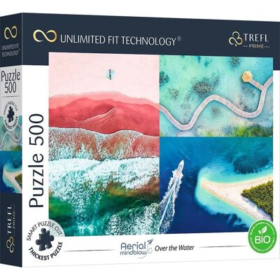 Trefl Puzzle UFT Aerial Mindblow: Nad vodou 500 dielikov Trefl Puzzle UFT Aerial Mindblow: Nad vodou 500 dielikov
