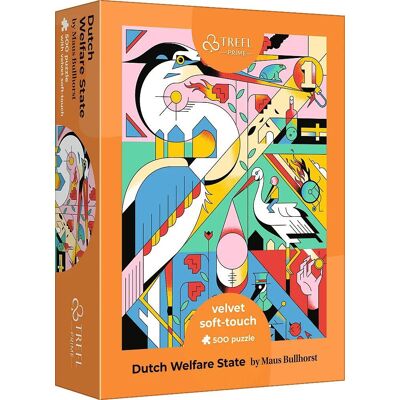 Trefl Puzzle UFT Velvet Soft Touch: Holandsko – štát blahobytu 500 dielikov Trefl Puzzle UFT Velvet Soft Touch: Holandsko – štát blahobytu 500 dielikov
