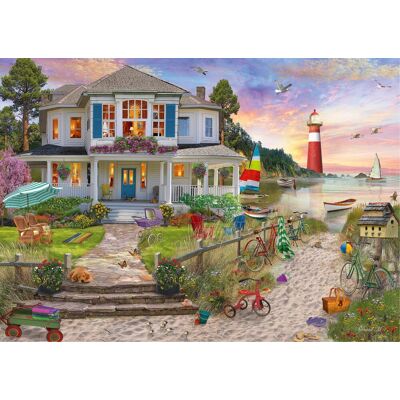 Schmidt Puzzle Dom na pláži 1000 dielikov Schmidt Puzzle Dom na pláži 1000 dielikov
