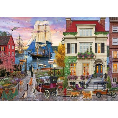 Schmidt Puzzle Loď v prístave 1000 dielikov Schmidt Puzzle Loď v prístave 1000 dielikov