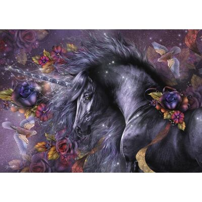 Schmidt Puzzle Modrá ruža 1000 dielikov Schmidt Puzzle Modrá ruža 1000 dielikov