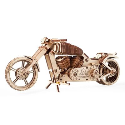 Ugears 3D drevené mechanické puzzle VM-02 Motorka (chopper) Ugears 3D drevené mechanické puzzle VM-02 Motorka (chopper)