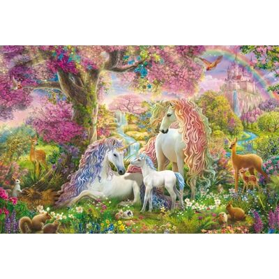 SCHMIDT Puzzle Kvety a jednorožce 150 dielikov SCHMIDT Puzzle Kvety a jednorožce 150 dielikov