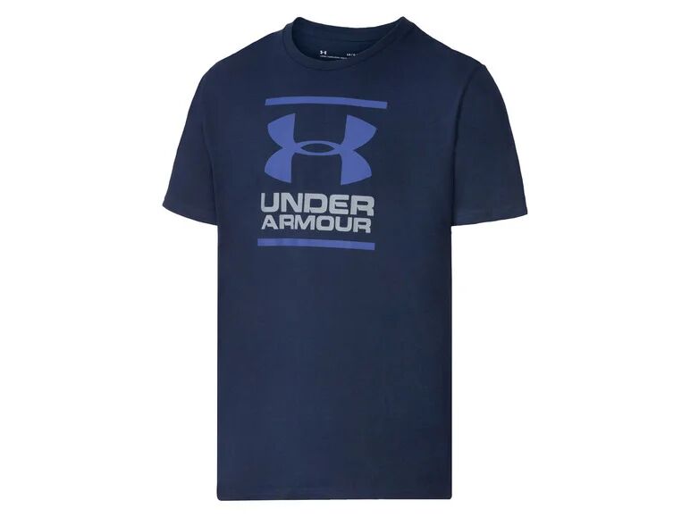 Under Armour Pánske bavlnené tričko (XXL, námornícka modrá)