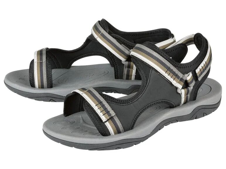 CRIVIT® Pánske trekingové sandále  (46, čierna)