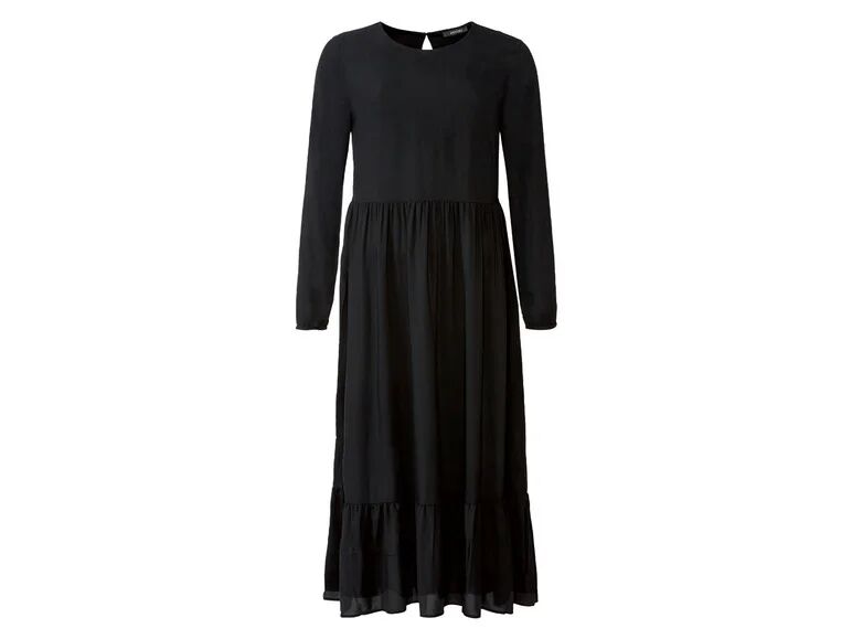 ESMARA® Dámske šaty (34, čierna)