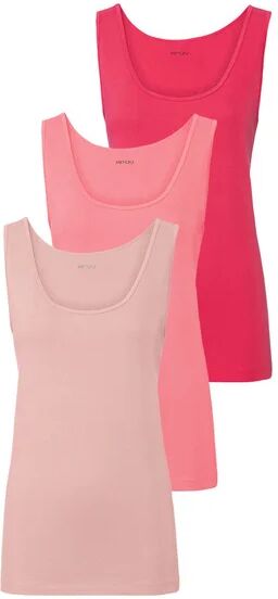 ESMARA® Dámsky top, 3 kusy  (XS (32/34), ružová / bledoružová / staroružová)