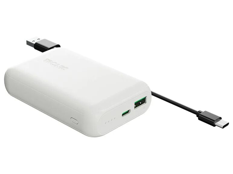 TRONIC® Powerbanka 10 000 mAh (biela)