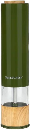 SILVERCREST® Elektrický mlynček na soľ a korenie SMH 6 A2 (olivová)